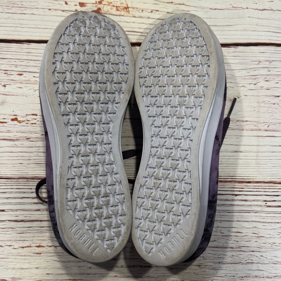 NOBULL Canvas Trainer Workout Shoes in Purple Tie Dye Sz 10.5 - Picture 9 of 10
